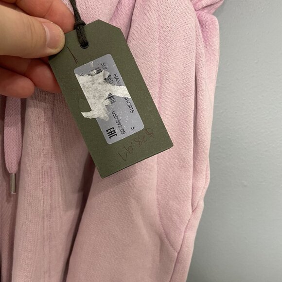 ALLSAINTS navarre pink lounge sweat shorts size S - Picture 4 of 7